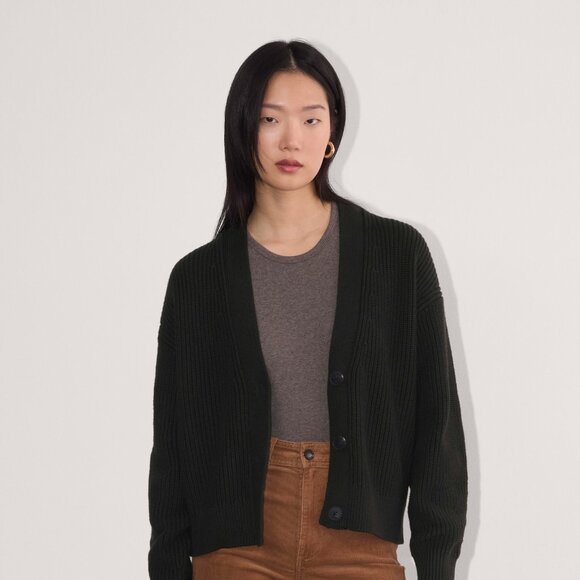 Everlane Boxy Cardigan Everyday Cotton - Picture 3 of 7